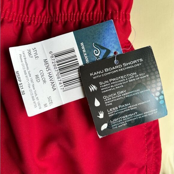 NWT … KANU SURF “Size: M” Havana Swim Trunks - Picture 8 of 8